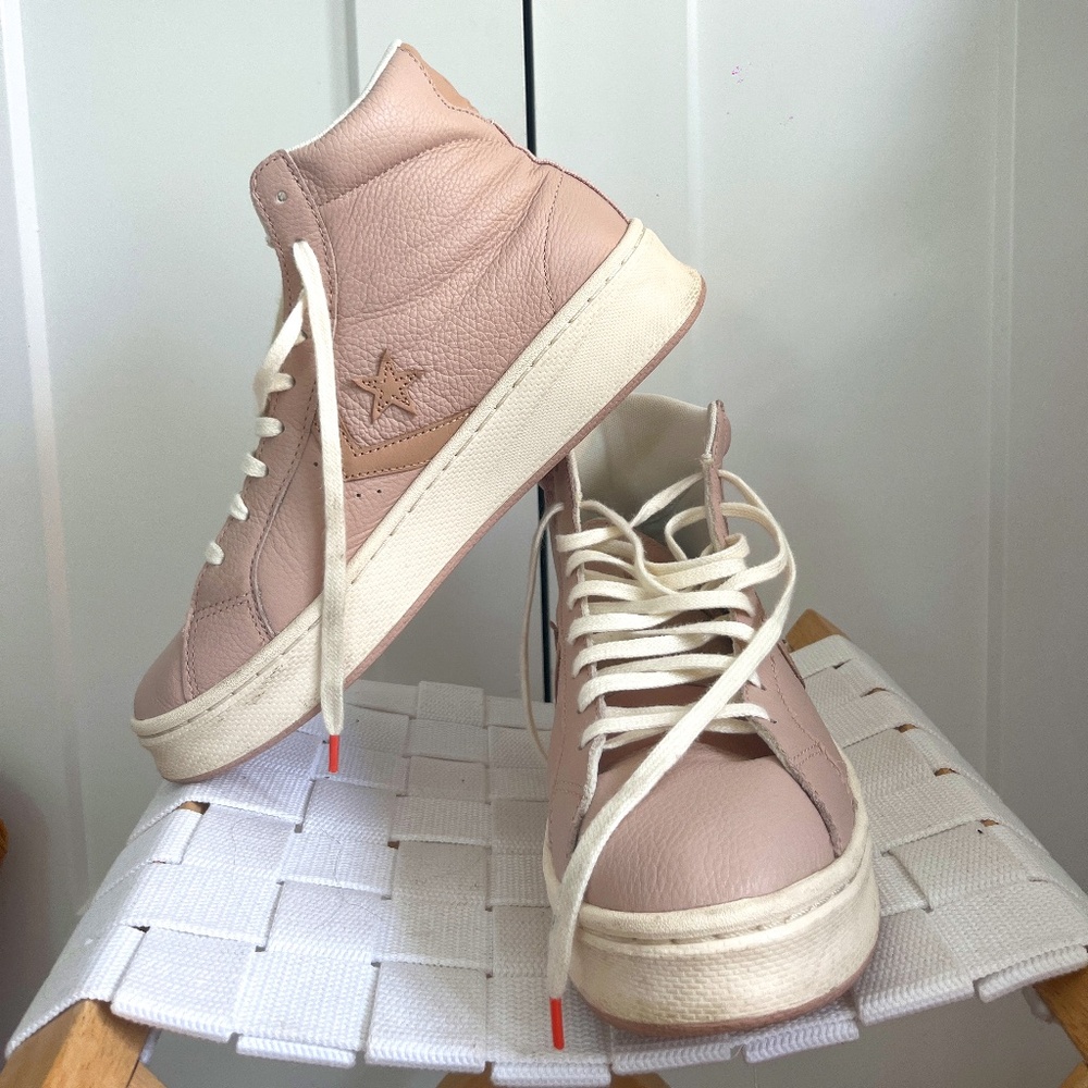 Converse Pro Leather Lift Platform High Top Sneakers
